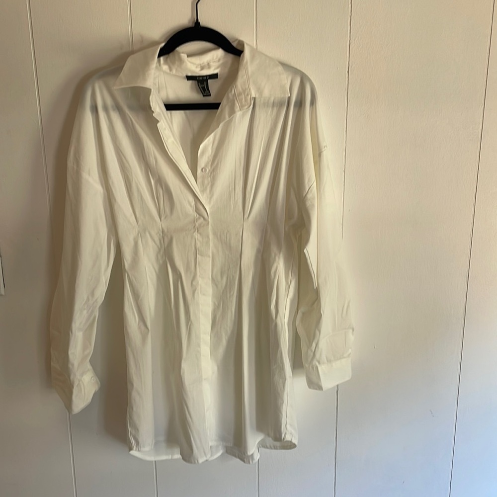 Forever 21 button up dress